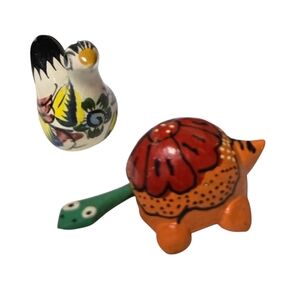 collectable Mexican handpainted folk art miniature figures